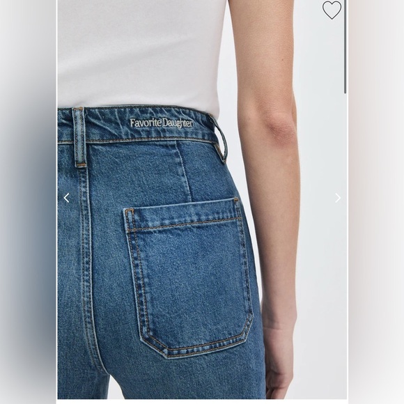 Favorite Daughter THE MISCHA SUPER HIGH RISE WIDE LEG ANKLE size 33 - Picture 2 of 6